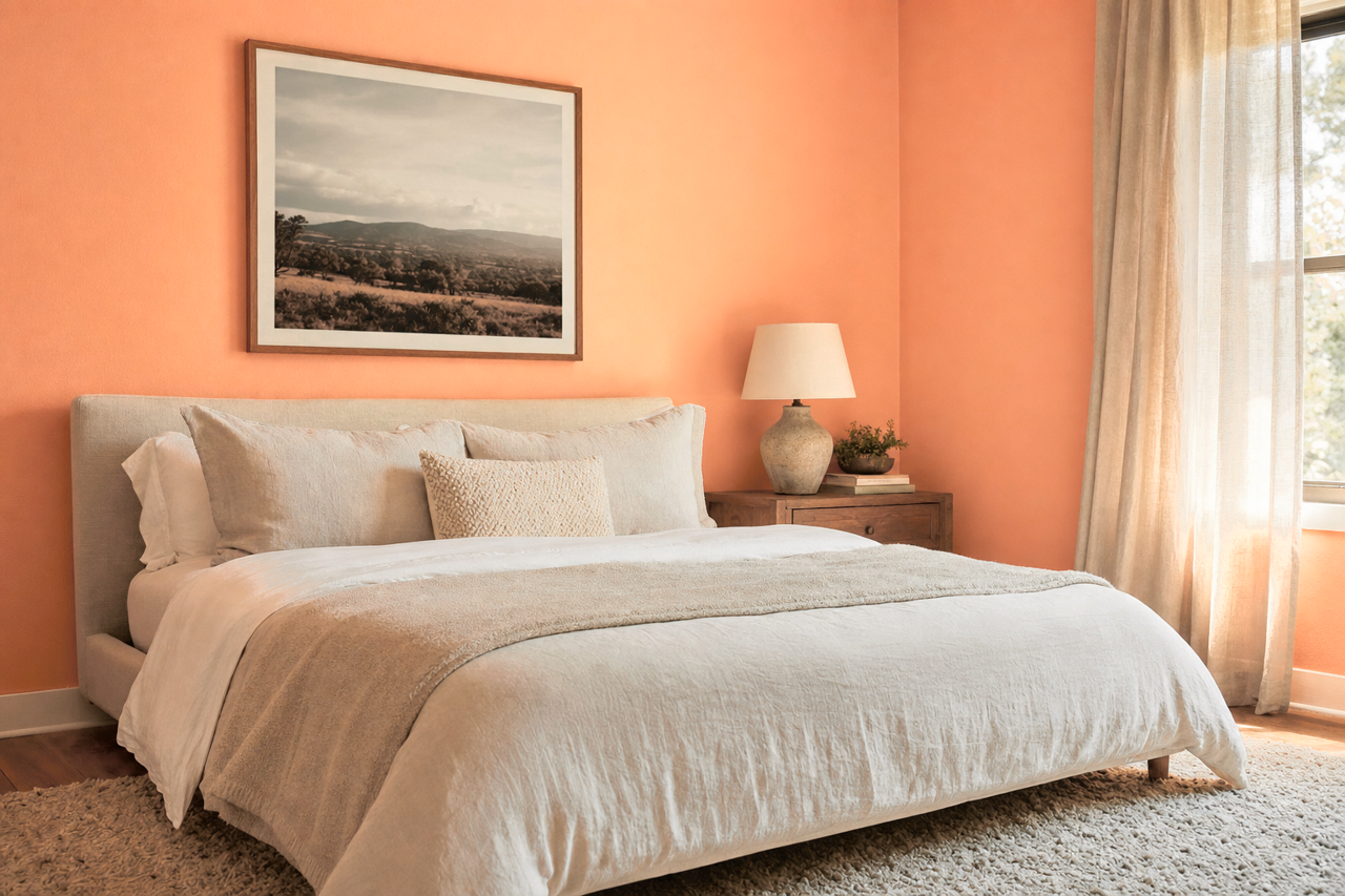 Succulent by Benjamin Moore on interiors