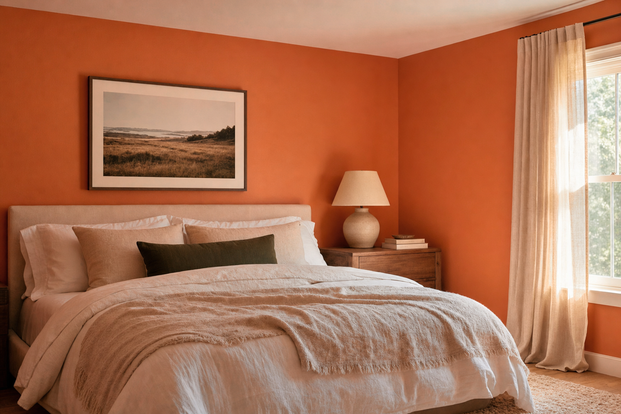 Topaz by Benjamin Moore on interiors