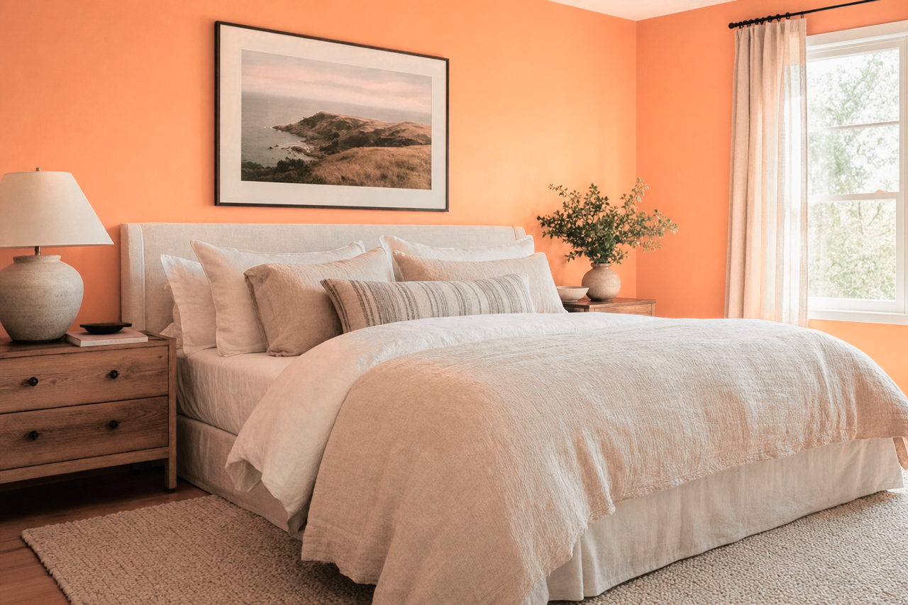 Sausalito by Benjamin Moore on interiors