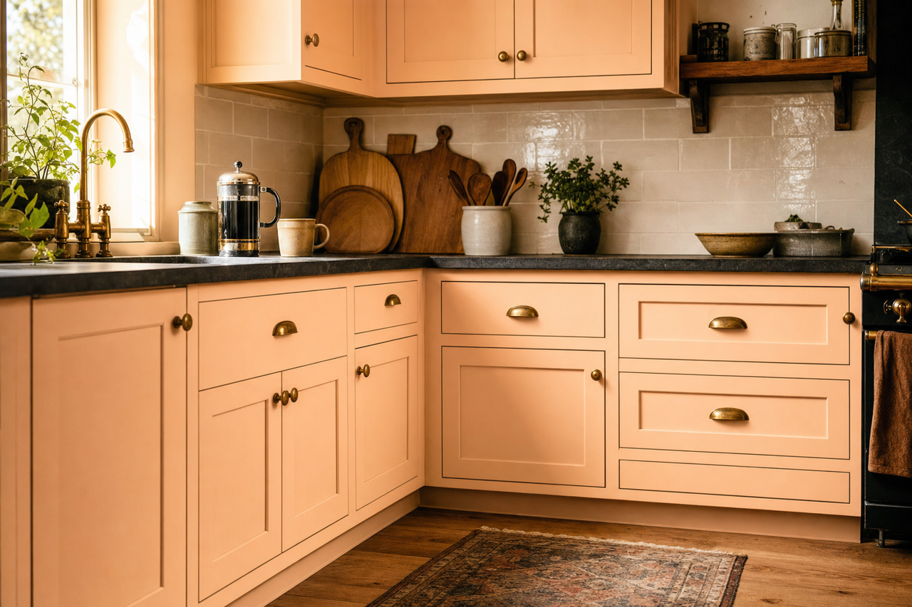 Daytona by Benjamin Moore on cabinets