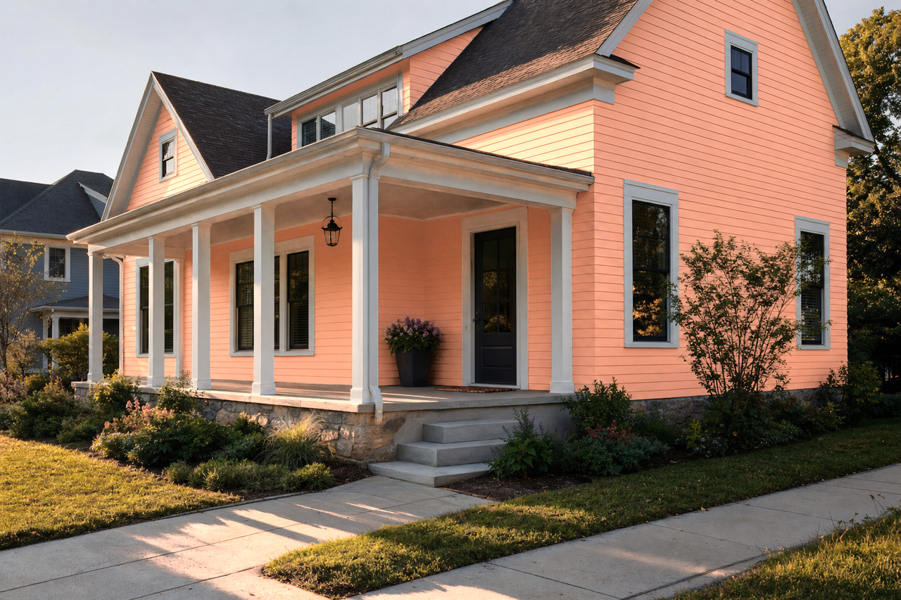 Intense by Benjamin Moore on exterior