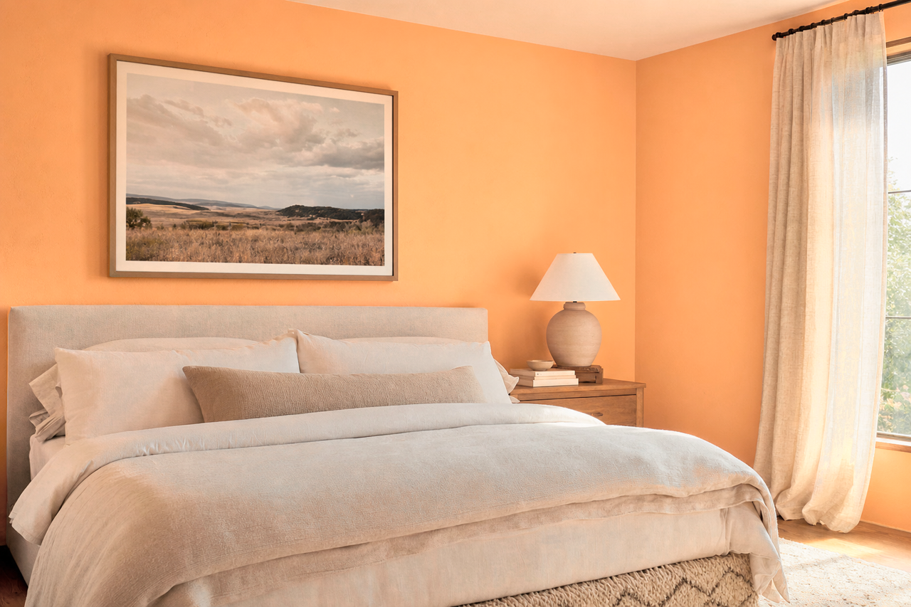 Tooty by Benjamin Moore on interiors