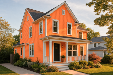 Tangerine by Benjamin Moore