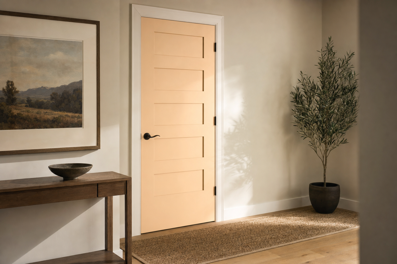 Arizona by Benjamin Moore on interior-doors