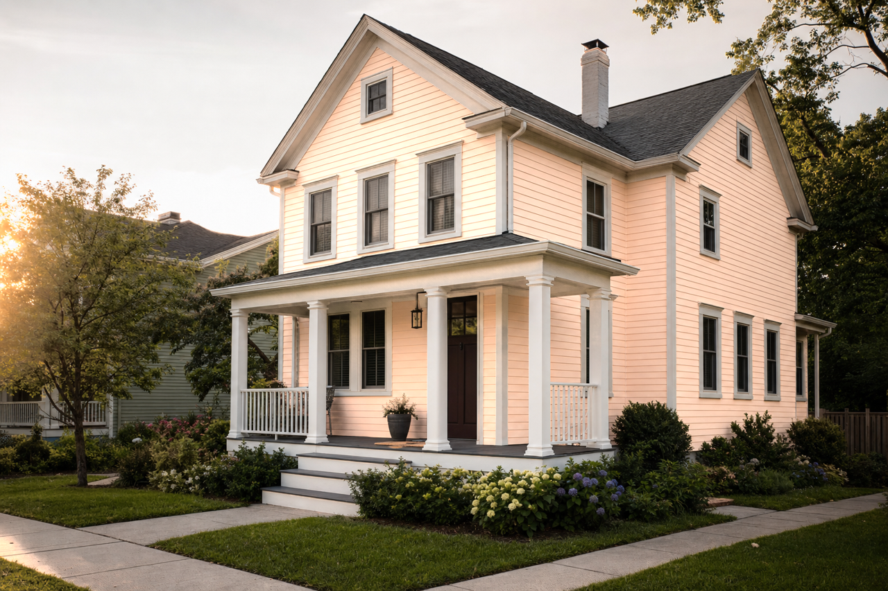 Sunfish by Benjamin Moore on exterior