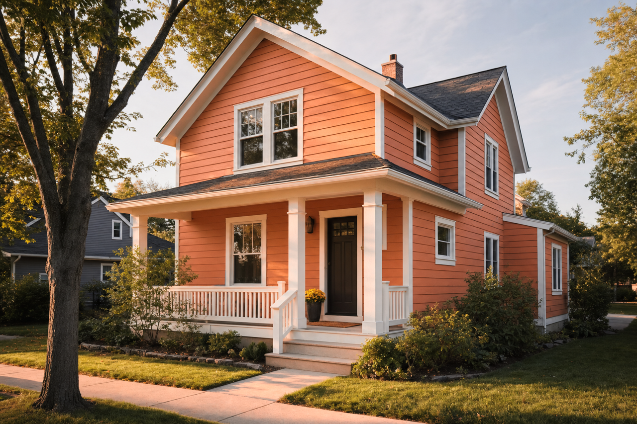 Bryce by Benjamin Moore on exterior