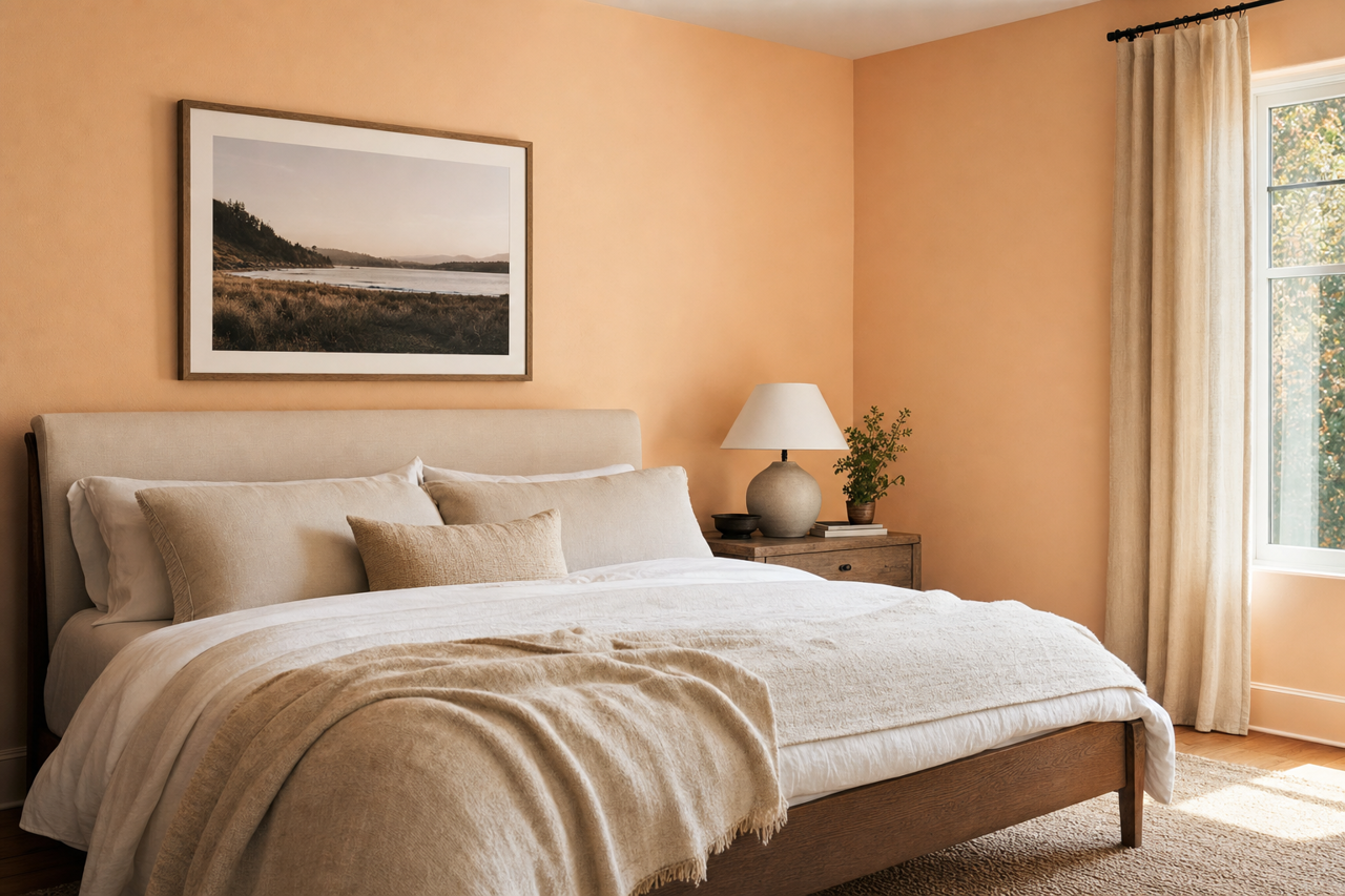 Golden by Benjamin Moore on interiors
