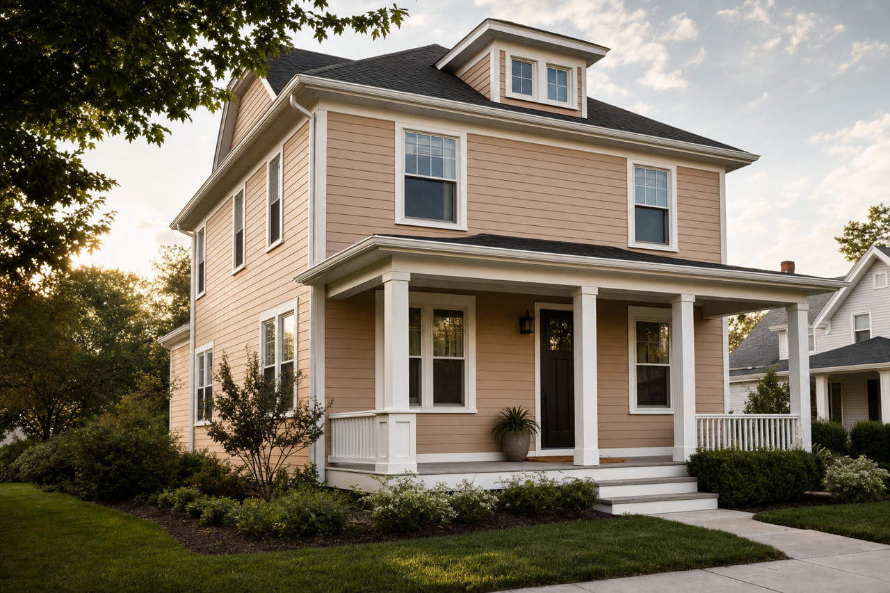 Western Sandstone by Valspar on exterior