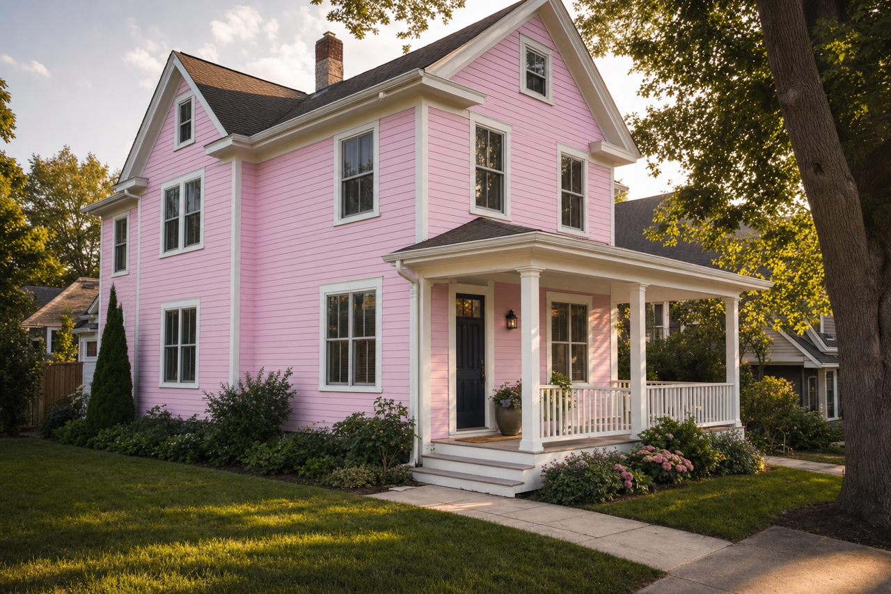 Magic Wand by Valspar on exterior