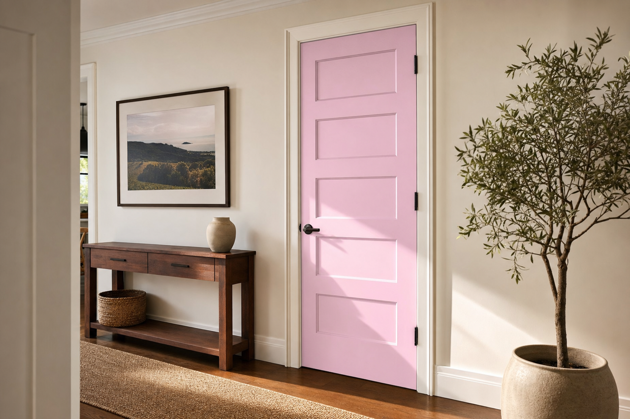 Magic Wand by Valspar on interior-doors