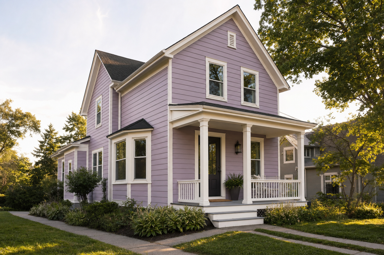 Gleeful Joy by Valspar on exterior
