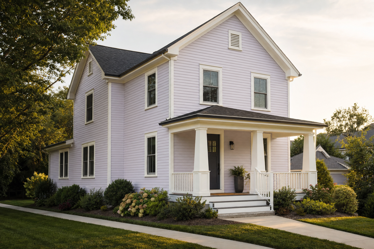 Spring Parade by Valspar on exterior