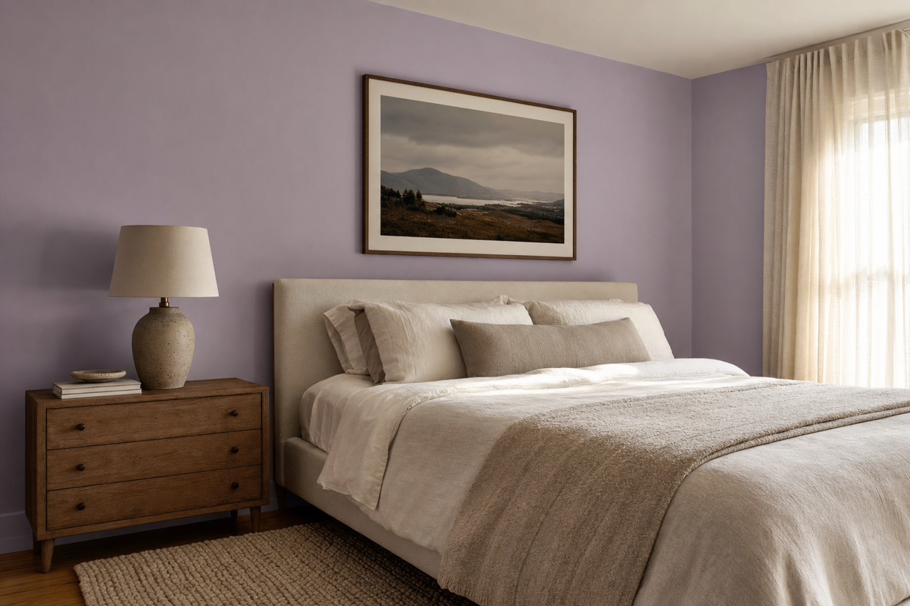 Orchid House by Valspar on interiors