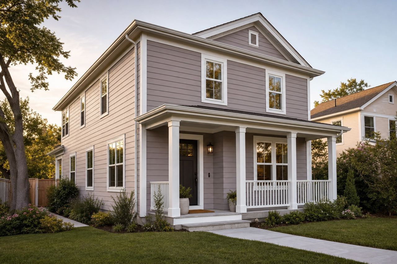Sweet Shadows by Valspar on exterior