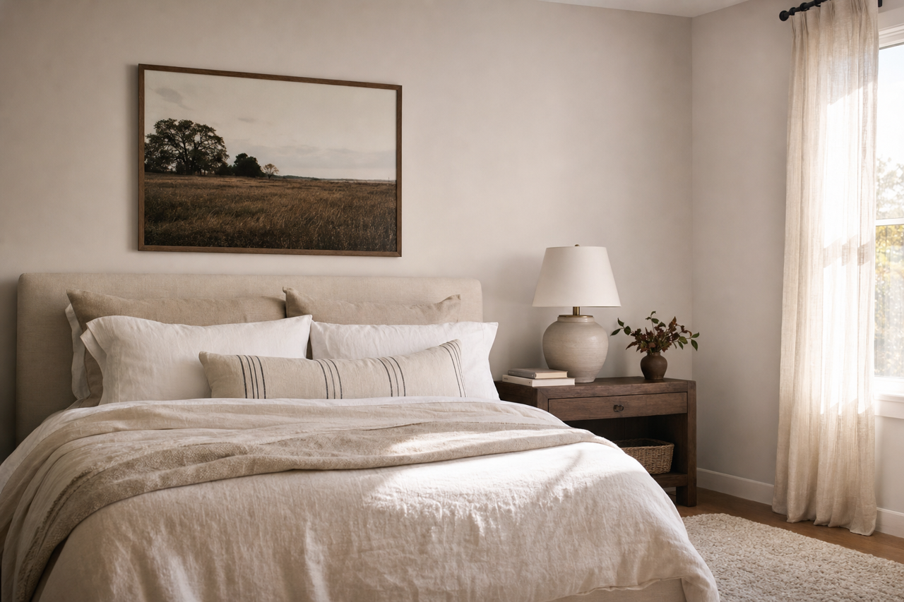 Frosted Clover by Valspar on interiors