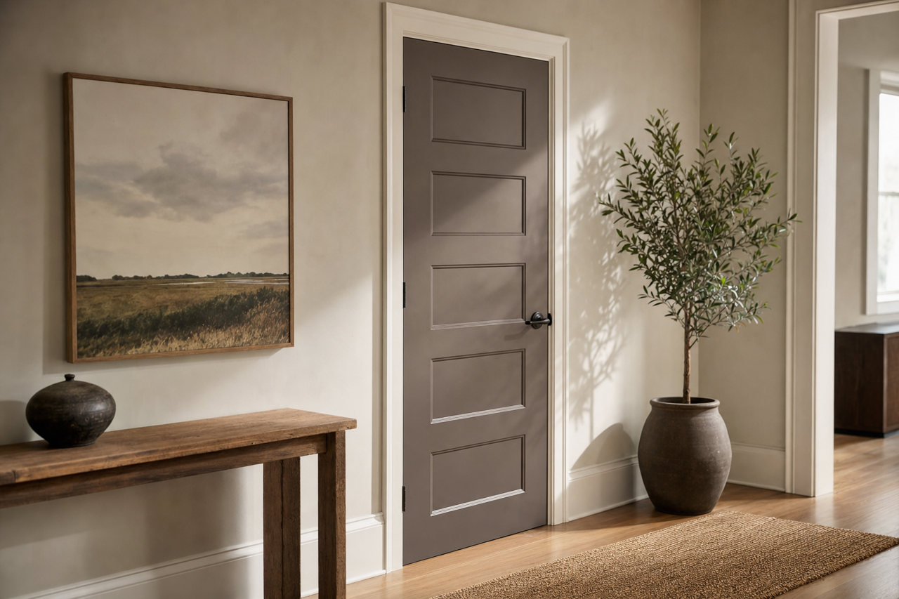 Hunting Boots by Valspar on interior-doors