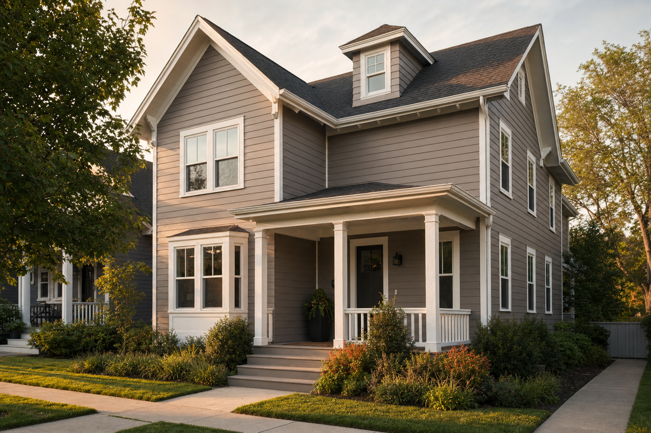 Thorny Brush by Valspar on exterior