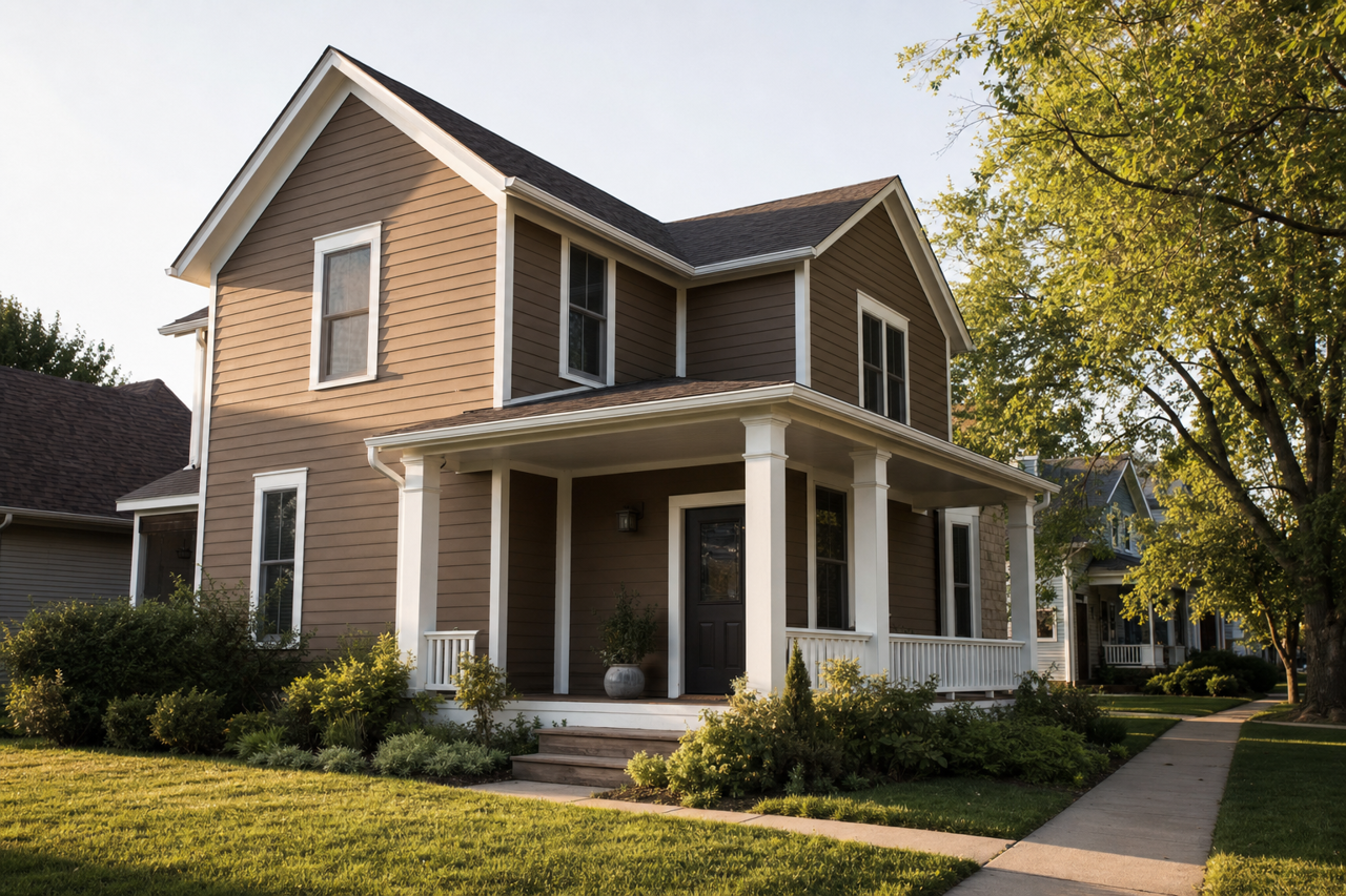 North by Benjamin Moore on exterior