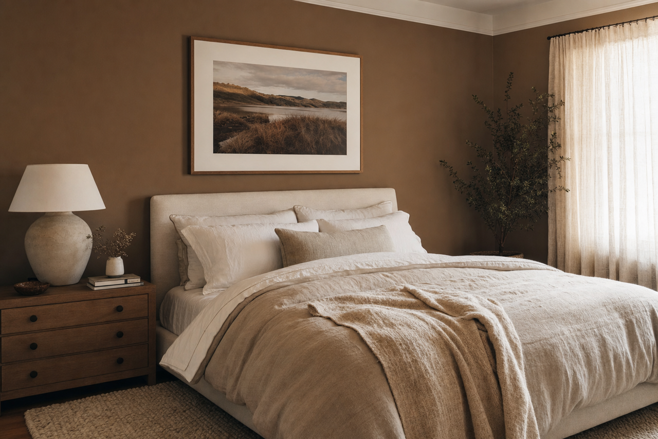 North by Benjamin Moore on interiors