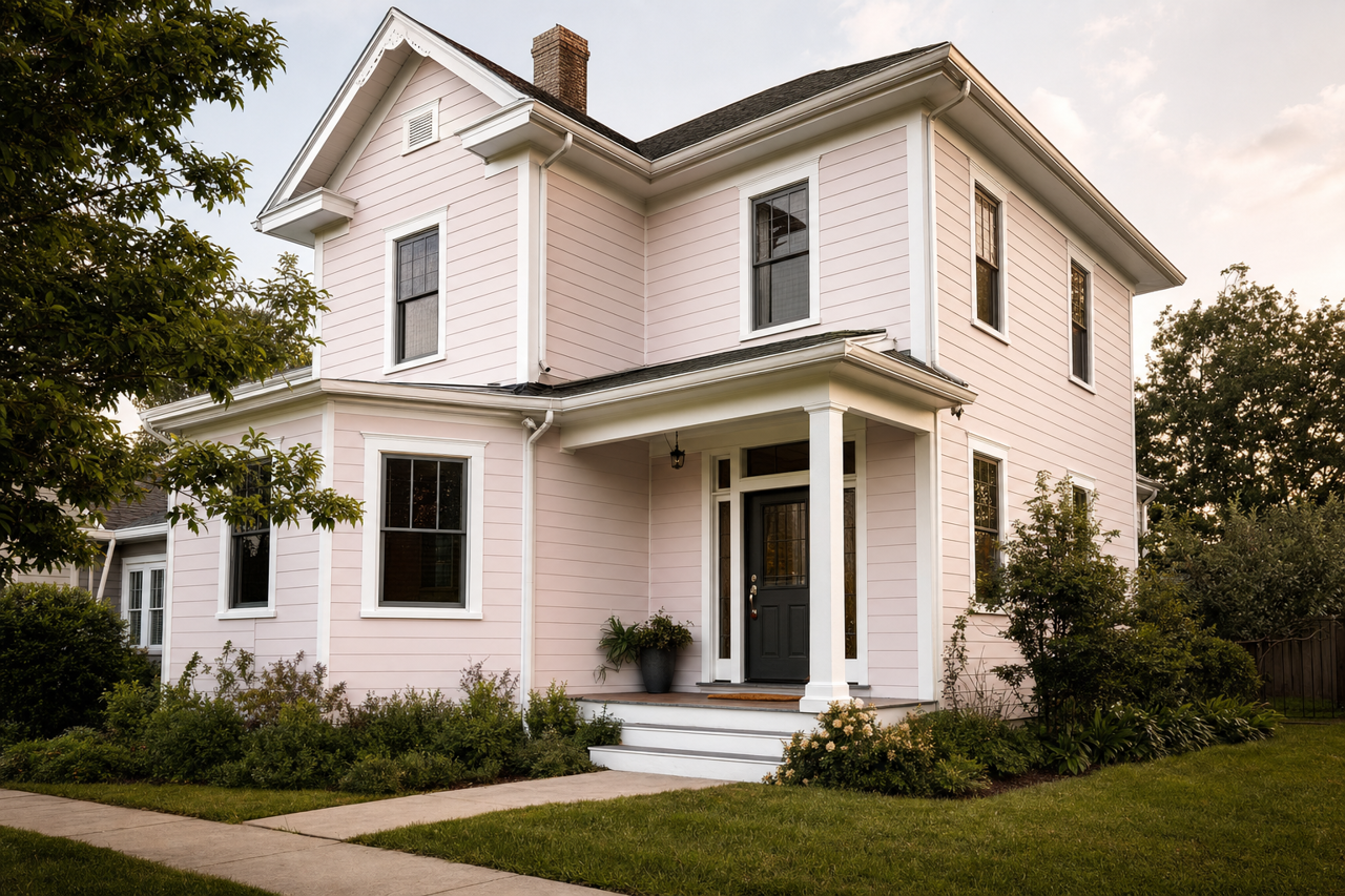 Winter Sunrise by Valspar on exterior