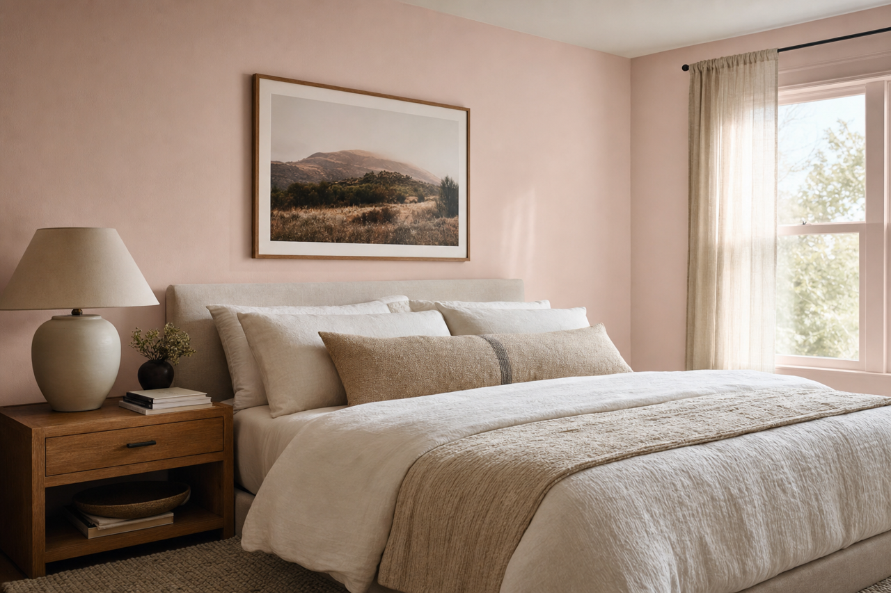 Winter Sunrise by Valspar on interiors