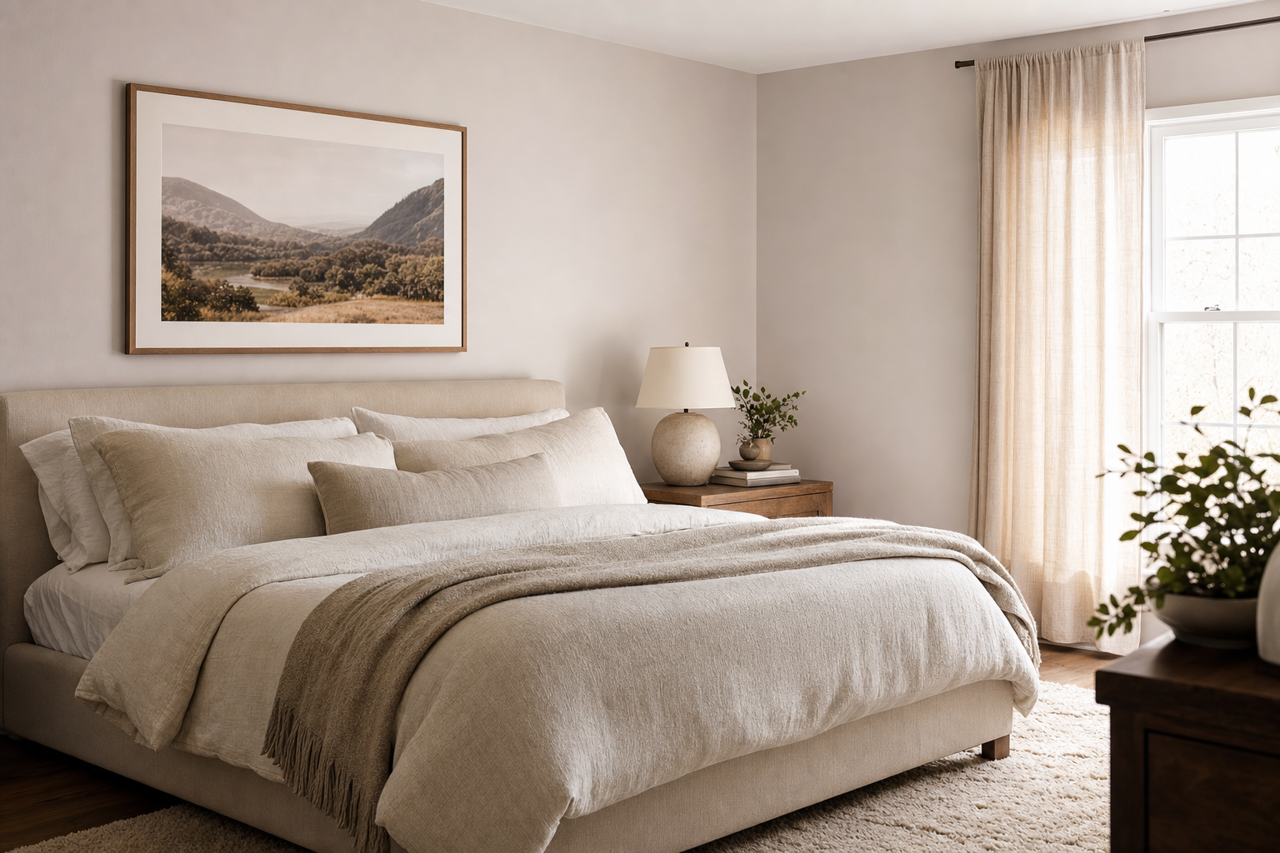 Magic Mist by Valspar on interiors
