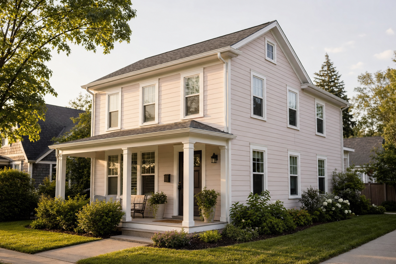 Napa Dawn by Valspar on exterior