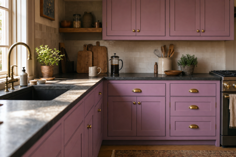 Purple Stripe by Valspar