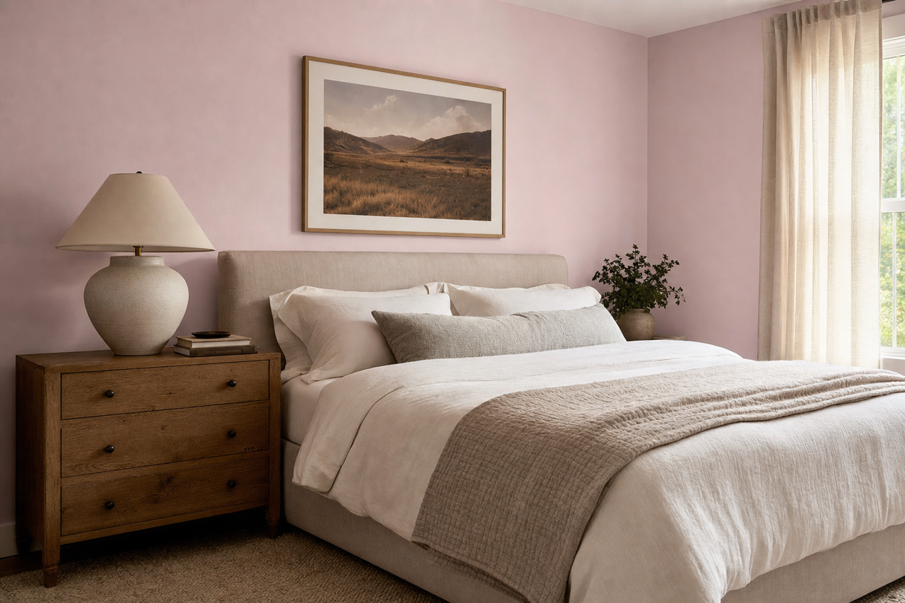 Dusted Gloam by Valspar on interiors