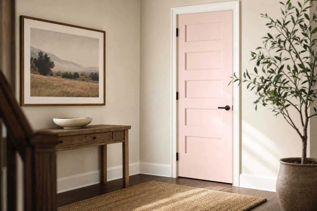 Helio Prism by Valspar on interior-doors