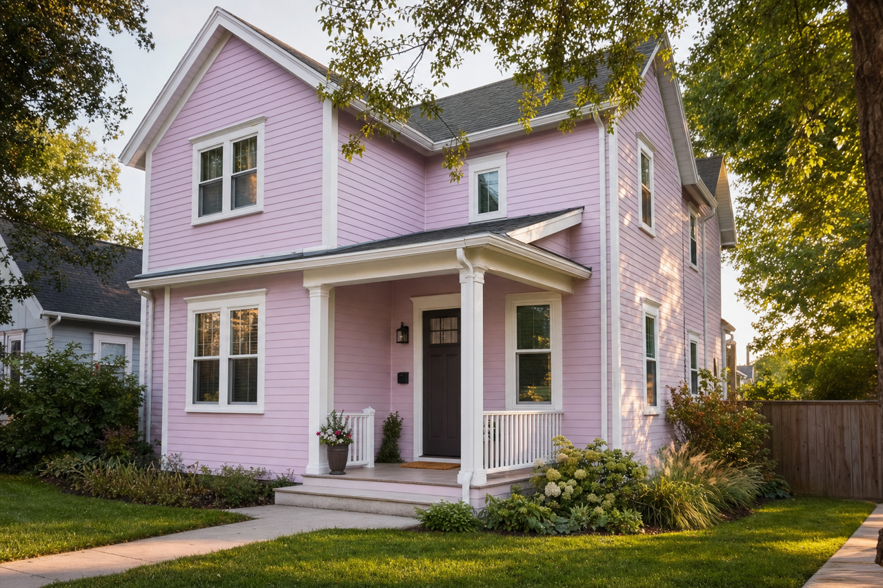 Fragrant Flower by Valspar on exterior