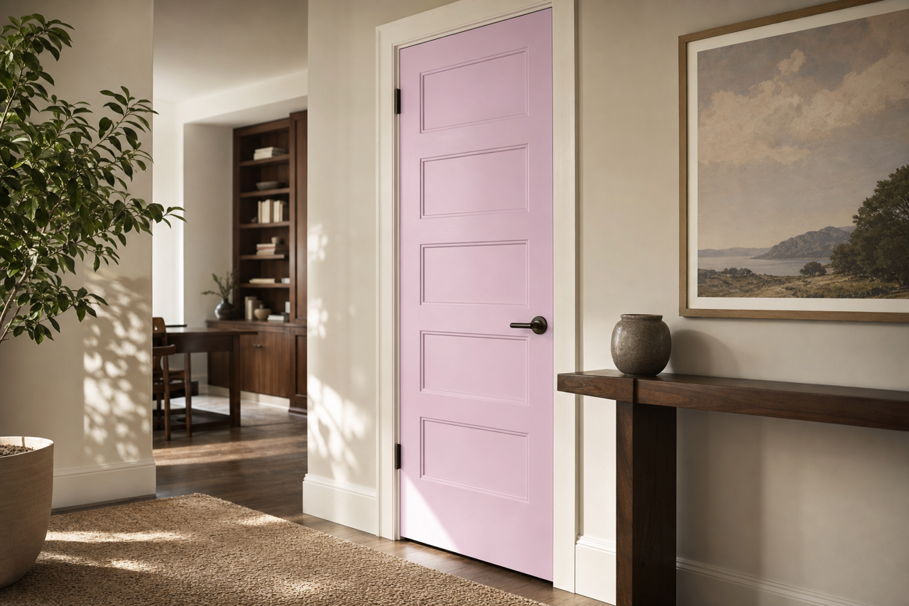 Fragrant Flower by Valspar on interior-doors