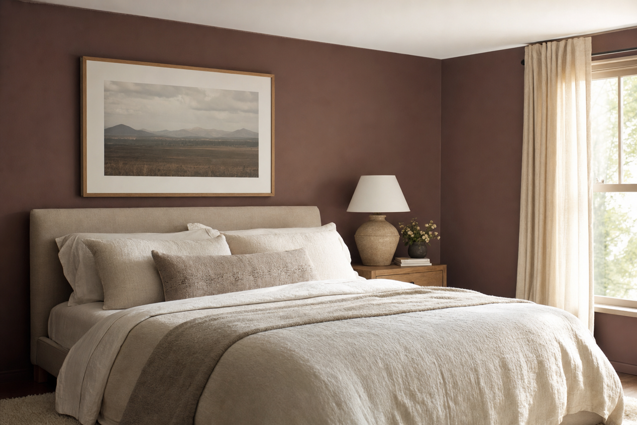 Virginia Soil by Valspar on interiors