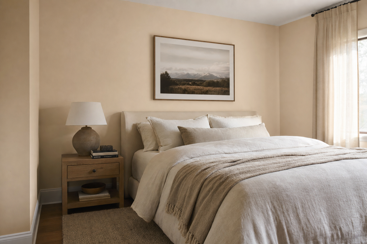Kitten Whiskers by Benjamin Moore on interiors