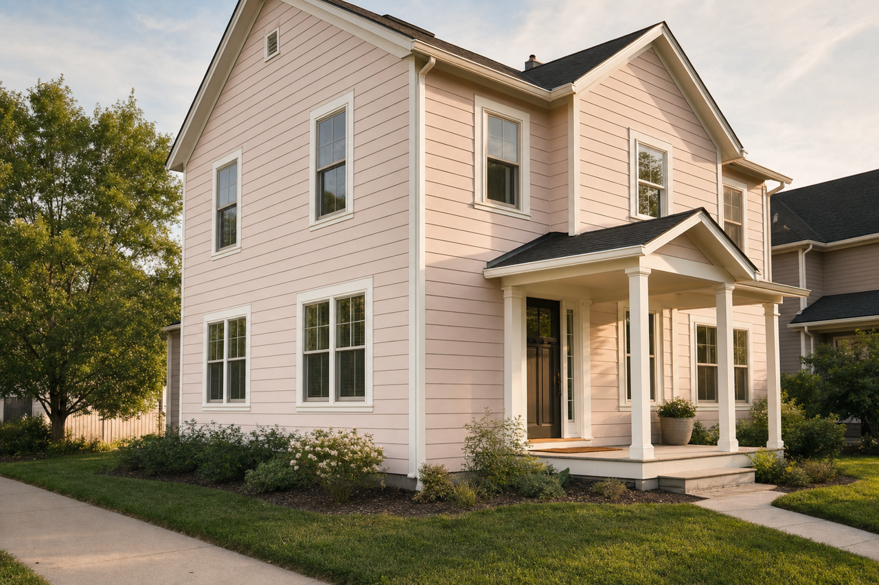 Ancestral Haze by Valspar on exterior