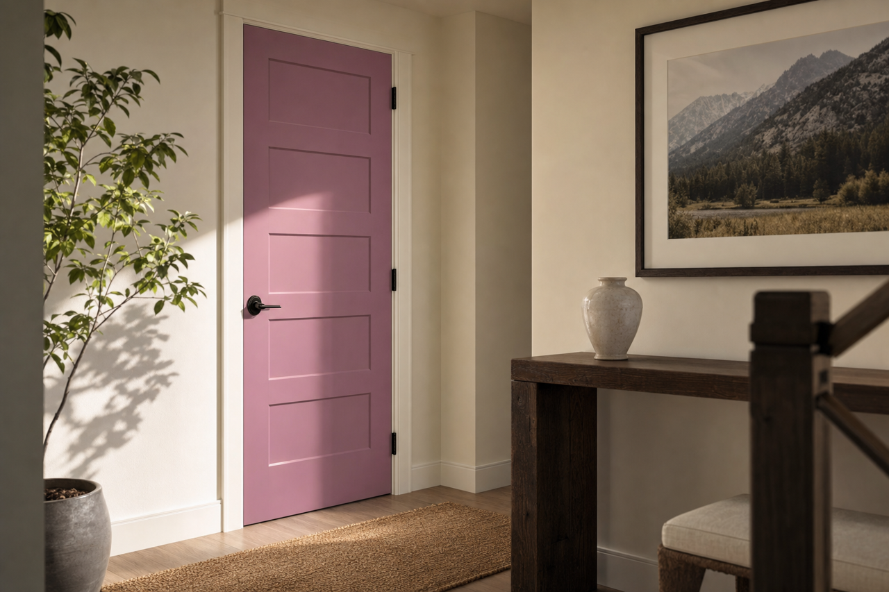 So Long Shadow by Valspar on interior-doors