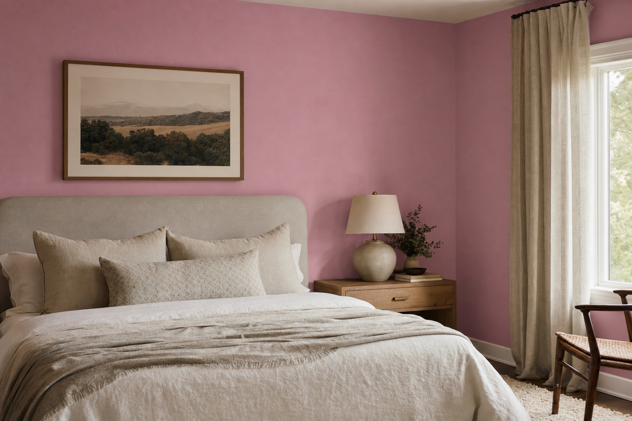 Quilted Heart by Valspar on interiors