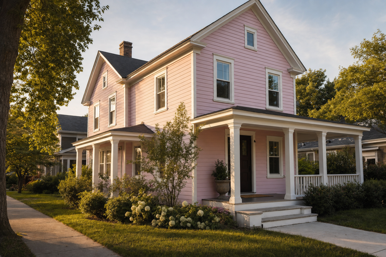 Dreamy Memory by Valspar on exterior