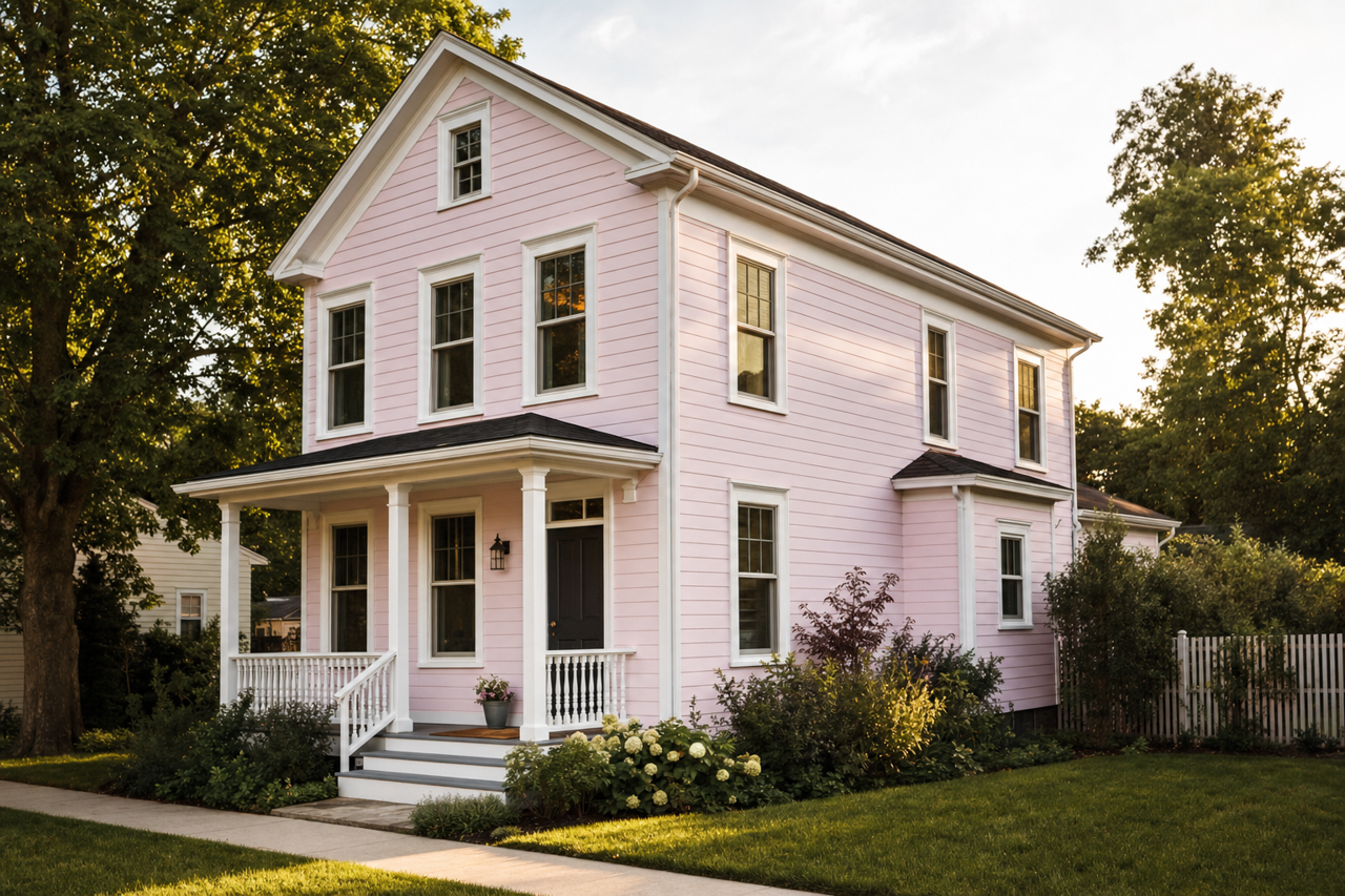 Lucky You by Valspar on exterior
