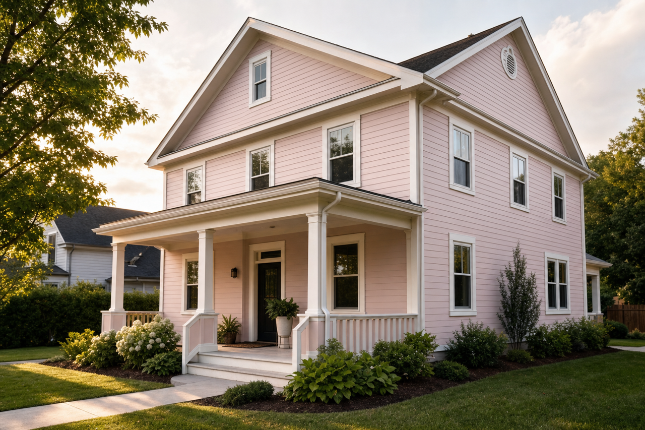 Lilac Buds by Valspar on exterior