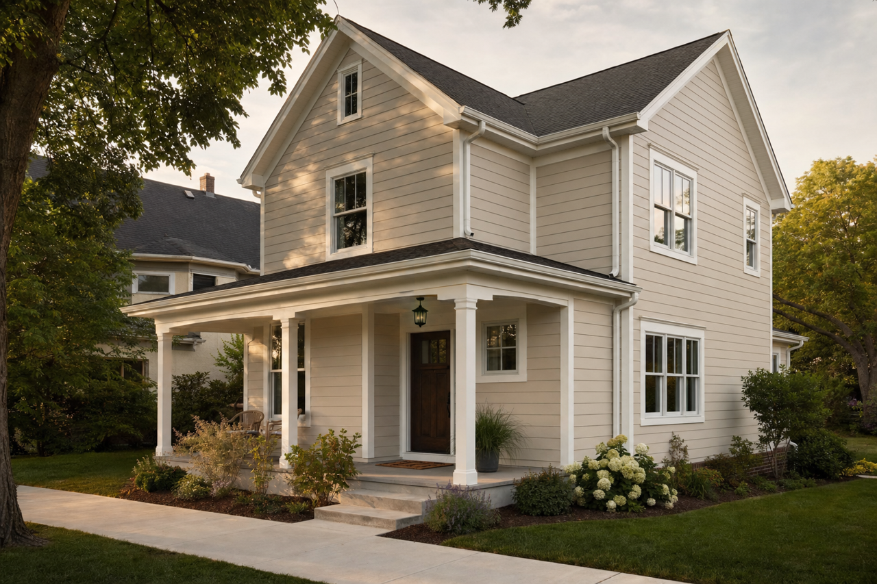 Desert by Benjamin Moore on exterior