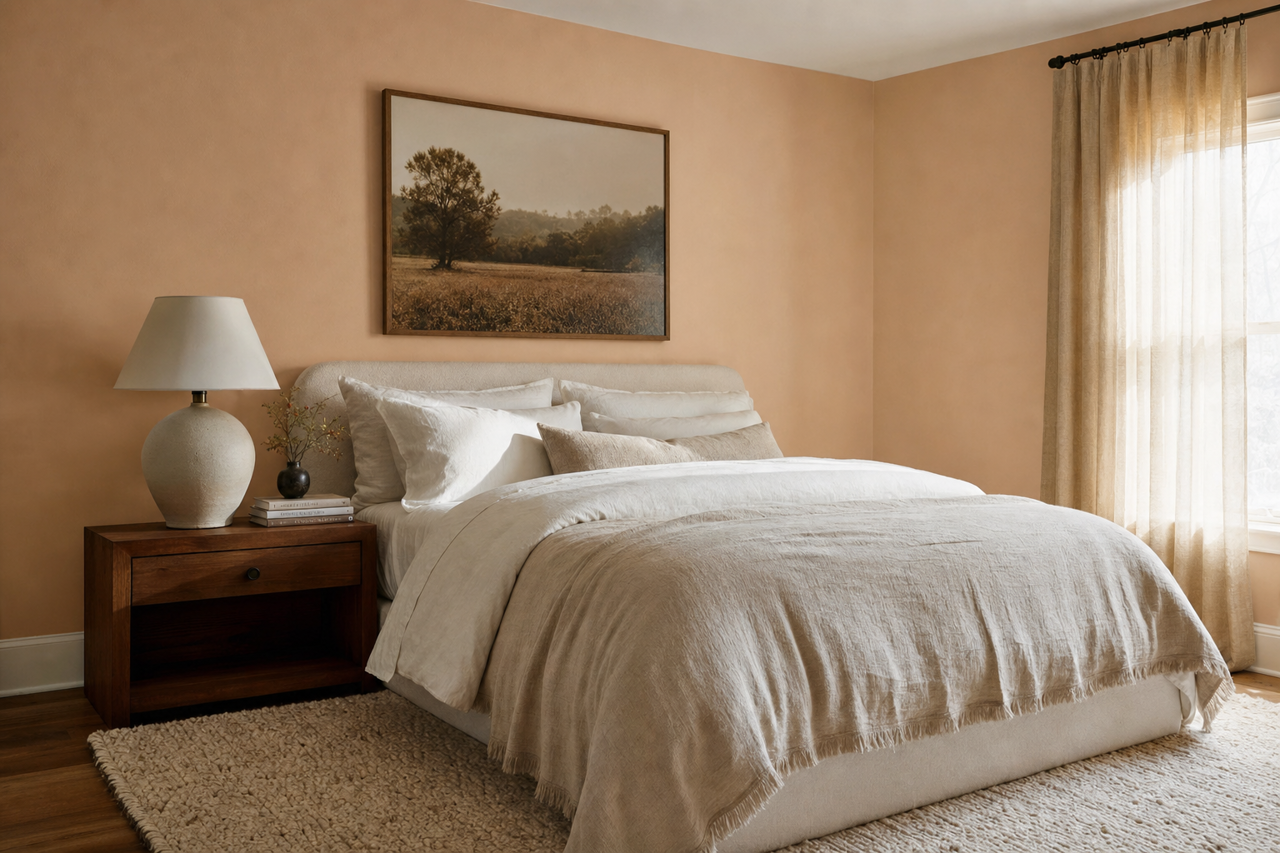 Desert by Benjamin Moore on interiors