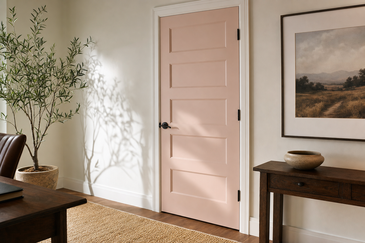 Rosario Ridge by Valspar on interior-doors