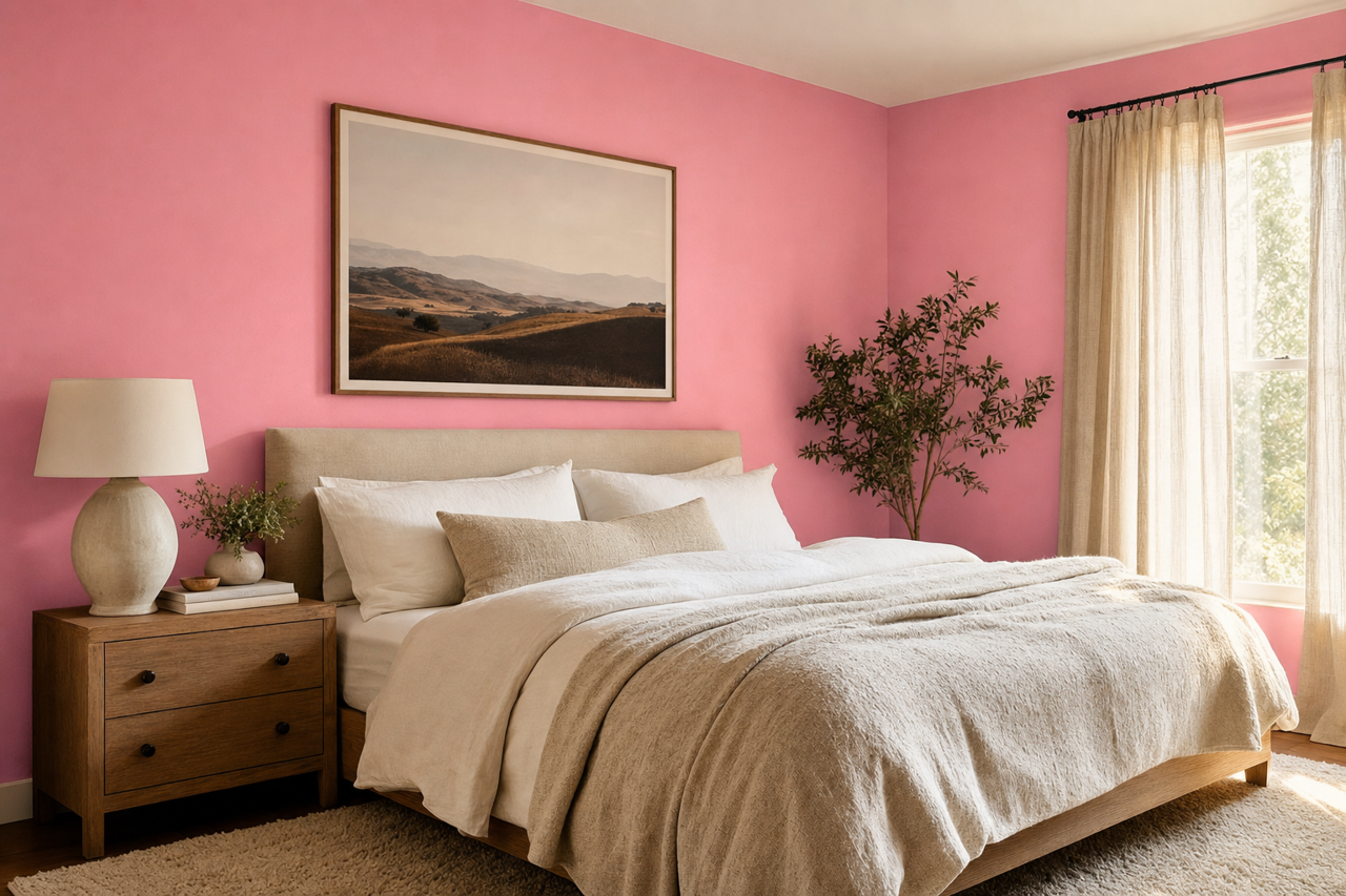 Flower Girl by Valspar on interiors