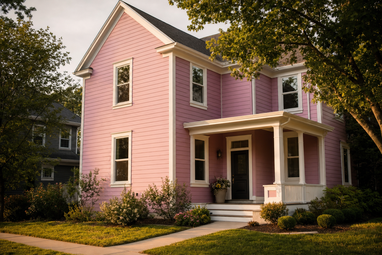 Market Flower by Valspar on exterior