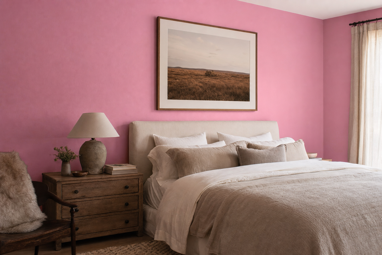Market Flower by Valspar on interiors