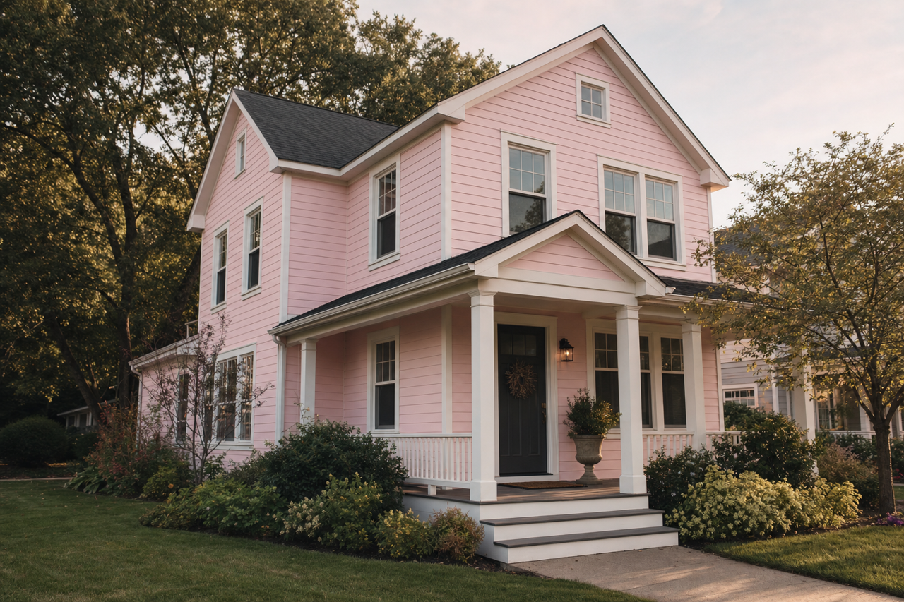 Quebec Calm by Valspar on exterior