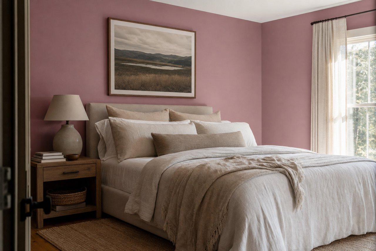 Iris Reverie by Valspar on interiors