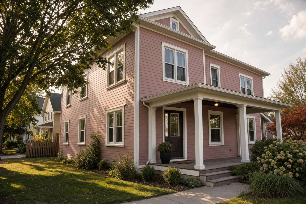 Antoinette by Valspar on exterior