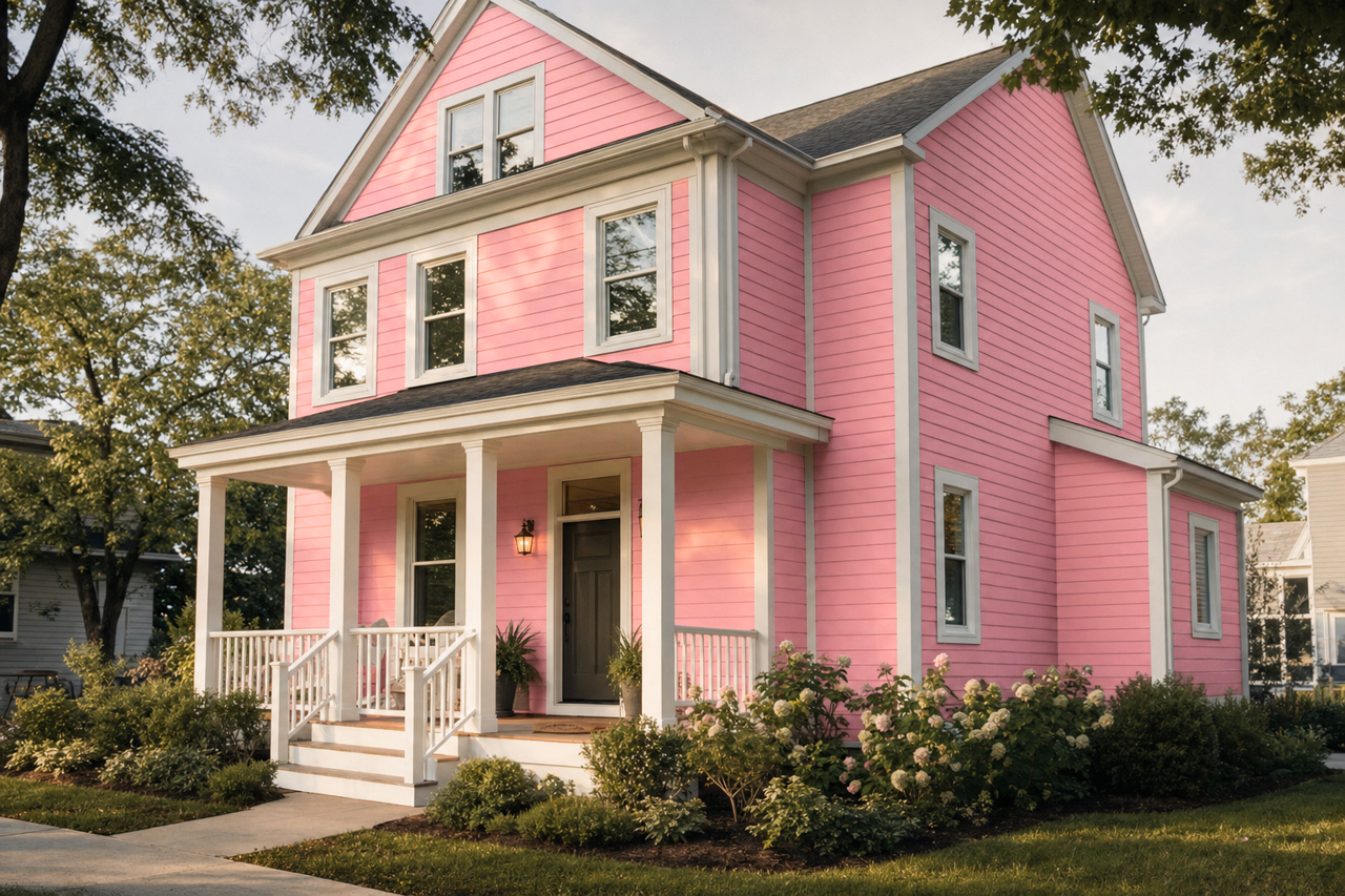 Sweet Sixteen by Valspar on exterior